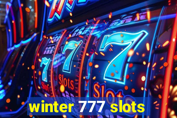 winter 777 slots